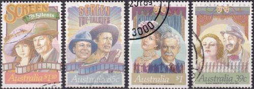 Potovn znmky Austrlie 1989 Herci Mi# 1157-60 Kat 5.50