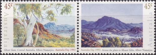 Potovn znmky Austrlie 1993 Umn, Albert Namatjira 1B Mi# 1329-30