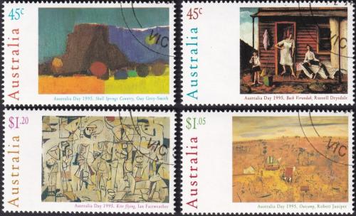 Potovn znmky Austrlie 1995 Umn Mi# 1451-54