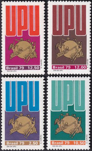 Potovn znmky Brazlie 1979 UPU, 105. vro Mi# 1738-41