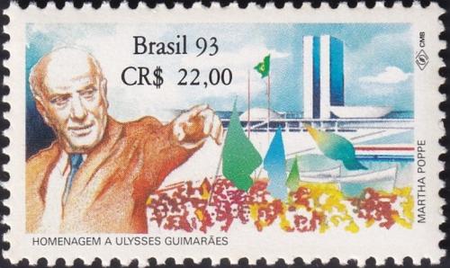 Potovn znmky Brazlie 1993 Ulysses Guimaraes Mi# 2546