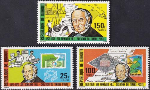 Potovn znmky Dibutsko 1979 Rowland Hill 1A Mi# 245-47 - zvtit obrzek