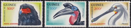 Potovn znmky Guinea 1962 Ptci Mi# 161-63 Kat 20.50