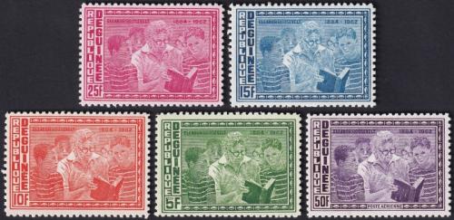 Potovn znmky Guinea 1964 Eleanor Roosevelt, deklarace lidskch prv Mi# 242-46