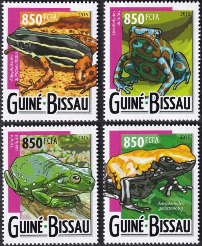 Potovn znmky Guinea-Bissau 2015 by 1B Mi# 7933-36 Kat 13 