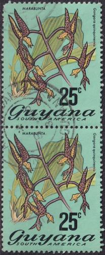 Potovn znmky Guyana 1972 Gongora quinquenervis pr Mi# 403 Kat 20