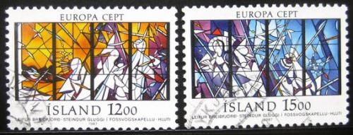 Potovn znmky Island 1987 Evropa CEPT Mi# 665-66