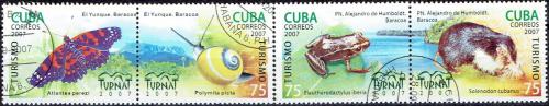 Potovn znmky Kuba 2007 Fauna Mi# 4982-85 Kat 6