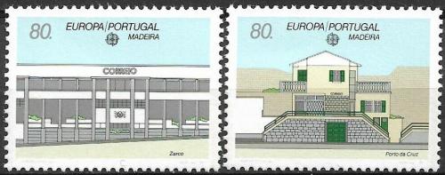 Potovn znmky Madeira 1990 Evropa CEPT, pota Mi# 133-34 Kat 5