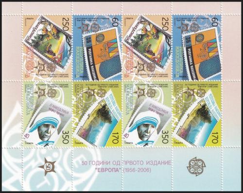 Potovn znmky Makedonie 2005 Evropa CEPT TOP SET Mi# 370-73 Bogen Kat 50 - zvtit obrzek