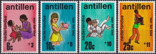 Potovn znmky Nizozemsk Antily 1970 Dtsk svt Mi# 224-27