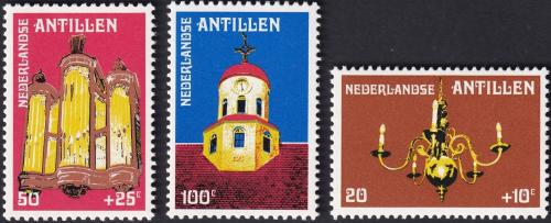 Potovn znmky Nizozemsk Antily 1980 Kostel na Curacao Mi# 409-11