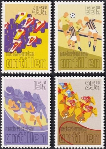 Potovn znmky Nizozemsk Antily 1986 Sport Mi# 582-85 Kat 6.50