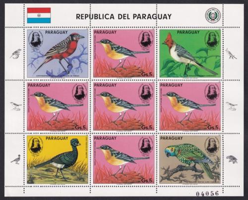 Potovn znmky Paraguay 1985 Ptci, Audubon Mi# 3869 Bogen Kat 29