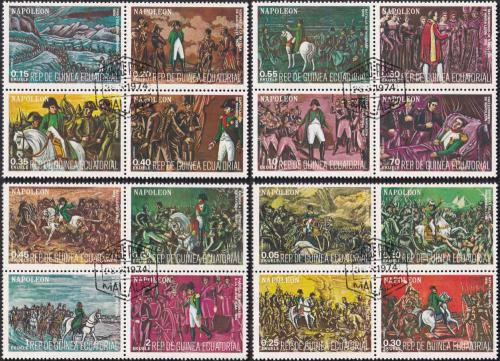 Potovn znmky Rovnkov Guinea 1977 Napoleon Bonaparte Mi# 1165-80