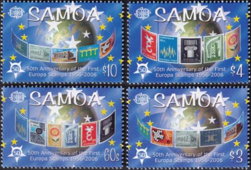 Potovn znmky Samoa 2005 Vro Evropa CEPT Mi# 1020-23 Kat 15