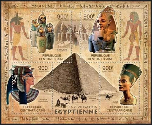 Potovn znmky SAR 2012 Egyptsk kultura Mi# 3562-65 Kat 16