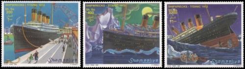 Potovn znmky Somlsko 1998 Titanic Mi# 722-24 Kat 12