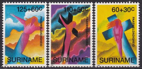 Potovn znmky Surinam 1993 Velikonoce Mi# 1435-37 Kat 8