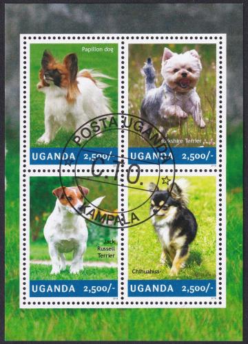 Potovn znmky Uganda 2014 Psi 1A Mi# 3310-13 Kat 12 - zvtit obrzek